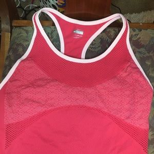 A pink Nike sport shirt